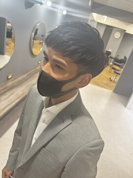 シカ 神戸三宮元町店(Cica) メンズショート 刈り上げショート アップバング 三ノ宮 元町