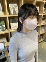 リブロ(liblo)&nbsp;【ラインボブ×インナーカラーグレー】