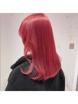 ナチュラル 渋谷店(Natural) ダブルカラー☆ハイトーンピンク