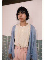 ニーム(nimes)&nbsp;ワイドバングボブパーマ