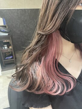 ガルフ 門前仲町(GULF) ふんわりカール/小顔ミディ[インナーカラー/学割U24/門前仲町]