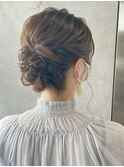 【立川cres奈佳子】ふわふわ下めヘアセット
