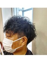 アメイジングヘアー 千歳店(AMAZING HAIR) ピンツイストパーマ/メンズカット/刈上げマッシュ/20代30代40代