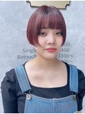 ミニボブ　stylist 辻川