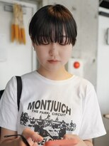 シック(sick)&nbsp;耳かけマッシュショート【福岡パーマデジタルパーマ髪質改善】