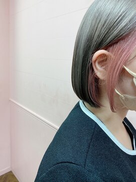 イルウィ(irwi) 【トレンド】グレージュカラー　ピンクベージュインナーカラー