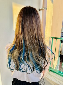 シャンプーボーイ 佐世保駅前店(SHAMPOO BOY) インナーカラー　ハイトーンカラー　佐世保美容室