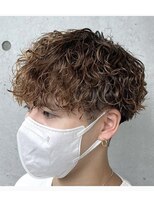 アソビ 表参道(ASOBI)&nbsp;波巻きパーマ　マッシュ