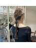 担当仲田特別割引　ヘアセット　アレンジ、アップスタイル　￥6650→ ￥5650