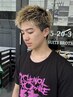 【スパイキーショート限定】ブリーチ1回+カラー+キマるmen'sメンズカット
