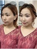 フォーマルパーティーhair&make