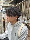 縦落ちツイストスパイラルパーマ