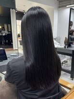 ソピ バイ インビテーション(sopi by invitation) 暗髪 透明感カラー ブルーブラック !