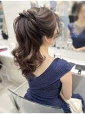 綺麗めなポニーテール
