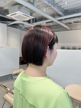 ソア(soa) 丸くならないボブ/アンブレラカラー/枚方美容室/枚方市駅