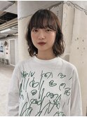 柔らかく、アンニュイボブパーマ