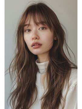 ラナ 新宿(lana) ロング/ブラウン/レイヤー/【lana hair新宿】