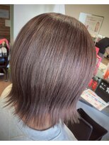 イング(ING)&nbsp;白髪ぼかしハイライトダブルカラーモノトーン系