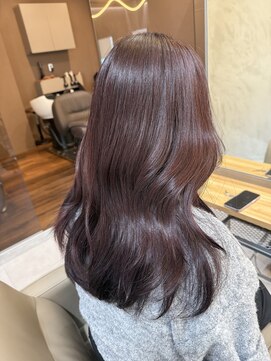 ジーナ 新宿(Zina) 赤みラベンダーカラー◎