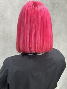 ルノン シェリー(LUNON cheliy) イメチェンヘアスタイルホワイトブロンド外ハネボブ美髪のススメ