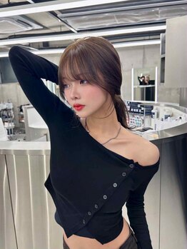 シイム(CYM)の写真/第一印象に重要な結んでも可愛い顔まわりカット♪お顔立ちや雰囲気に似合うレイヤースタイルに☆