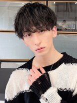 スタートウキョウ 渋谷(STAR TOKYO)&nbsp;ツイスパ×波打ちスパイラルパーマで色気をプラス◎メンズ