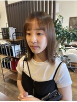 アンフール(am foule)&nbsp;切りっぱなしボブ