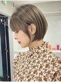大人ショートボブ［＃渋谷駅＃韓国＃髪質改善］