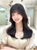 大人ガーリーなチョコレートカラーで韓