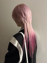 クク(QUQU)&nbsp;ウルフ　レイヤー　ピンク