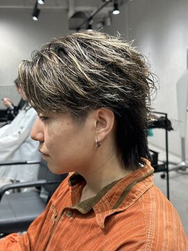 テクト バイアッシュ 吉祥寺店(Tect by Ash) フェザーパーマセンターパート毛流れフェザーショート吉祥寺