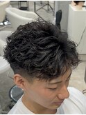熊本メンズヘア　ラルフカール　毛流れヘア