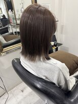 ザ アクネ 岡崎竜美丘店(THE ACNE)&nbsp;♪切りっぱなし_ココアブラウン_ヘーゼルブラウン