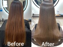 《髪質診断で状態をチェック》