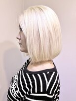 リリー シブヤ(Lilly shibuya)&nbsp;【Lilly渋谷】#ホワイトブロンド#ホワイトヘア#ボブ