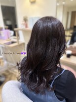 ルアナ ヘア アンド トリートメント(Luana)&nbsp;ツヤ感たっぷり///♪大人ラベンダーブラウン○みれあ