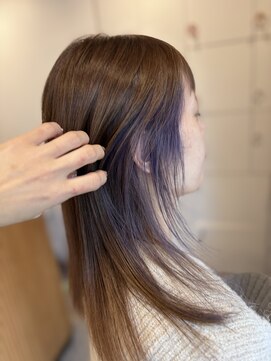 シアン 橋本店(Shian) イヤリングカラー×バイオレット