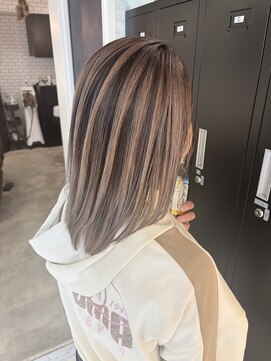 ブランシュ(Blanche) グレージュバレイヤージュ!