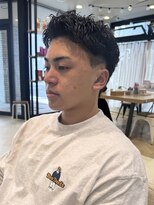 パーク(PAAQ)&nbsp;メンズショートメンズパーマメンズカットピンパーマ