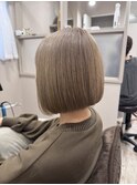 白髪率80％おすすめスタイル/神戸/脱白髪染め/白髪ぼかし/丸型
