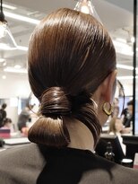 アビー(ABBEY) お呼ばれヘアカチモリ結婚式二次会タイトアレンジヘアセット
