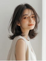 コトンアトリエ 人形町(COTON atelier)&nbsp;ダークパープル/ナチュラルショート/ミルクブラウン/夏/人形町