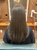ヘアーサロン アトリエ(Hair salon ATORIE) ロングレイヤーオリーブベージュ