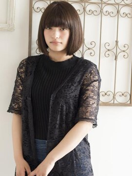 スリーバイキープ 尾山台(THREE by KEEP) 【THREEbyKEEP、尾山台関谷】髪質改善黒髪ワンレンボブ