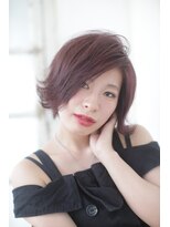 リー 京橋(Lee)&nbsp;【lee 京橋】ベビーピンク×リラックスボブ