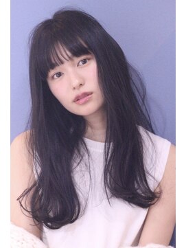 ブラウヘアアンドケア(care) 黒髪ロング&マットブラック