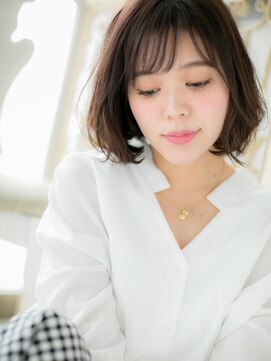 モッズ ヘア 福岡姪浜店(mod's hair) *mod's姪浜*…くせ毛風スパイラルカールの大人ボブｃ