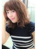 大人可愛いツヤ髪小顔ゆるふわボブ・８