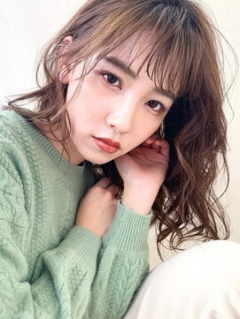 ケーツー心斎橋 クイーンズガーデン バイ ケーツー(K two QUEEN'S GARDEN by K two) シースルーバングでモテフワカール2/心斎橋&難波&なんば