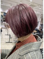 ケーオーエスビューティー(K O S beauty)&nbsp;ラベンダーカラー×ボブ